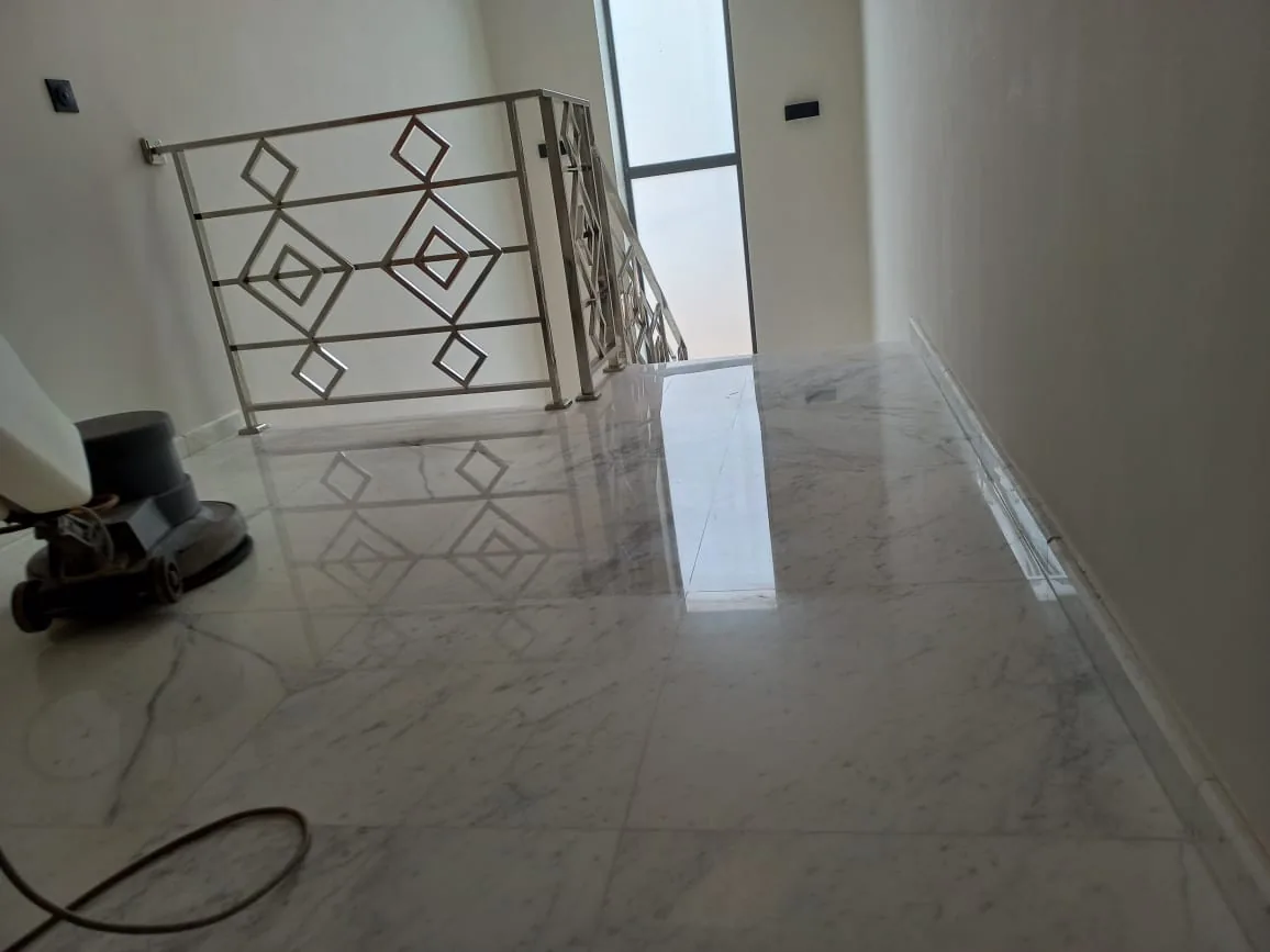 Rénovation de sol en marbre à Casablanca